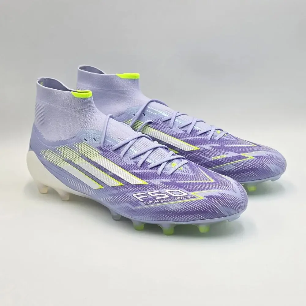 adidas F50 Sparkfusion Elite Women's Sz 10 AG FG Soccer Cleats JH7648 Purple New